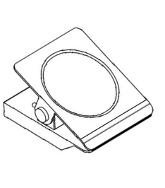 Line Drawing of Magnetic Clip SWFK30 Line Drawing of Magnetic Clip SWFK30