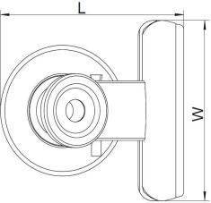 Structural Drawing of Magnetic Clip SWFK29 Structural Drawing of Magnetic Clip SWFK29