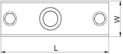 Line Drawing of Precast Concrete Shuttering Magnet SM1 Line Drawing of Precast Concrete Shuttering Magnet SM1