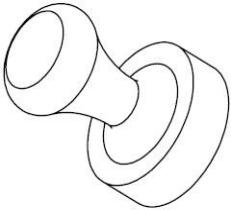 Pin Magnets D12 16 25 30 Line Drawing Pin Magnets D12 16 25 30 Line Drawing